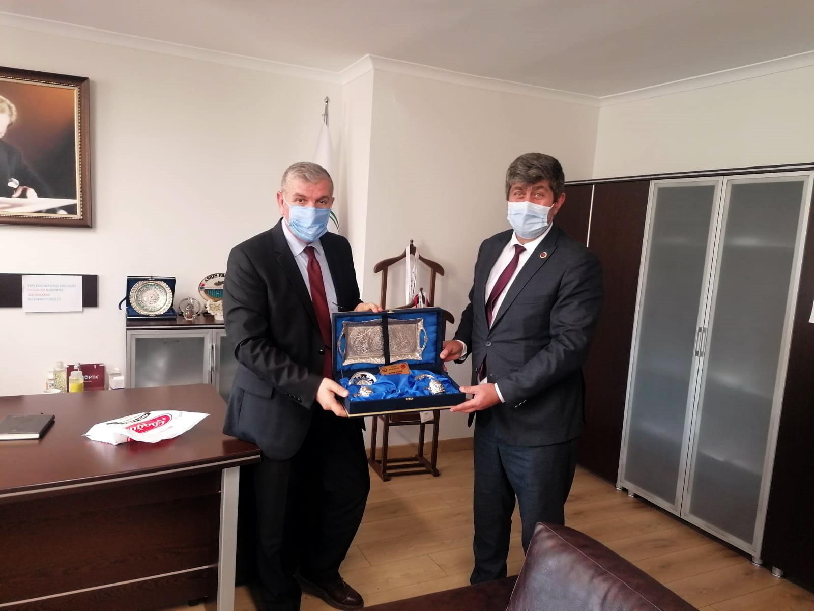 BAŞKANIMIZ ANKARA'DA ÇEŞİTLİ ZİYARETLERDE BULUNDU