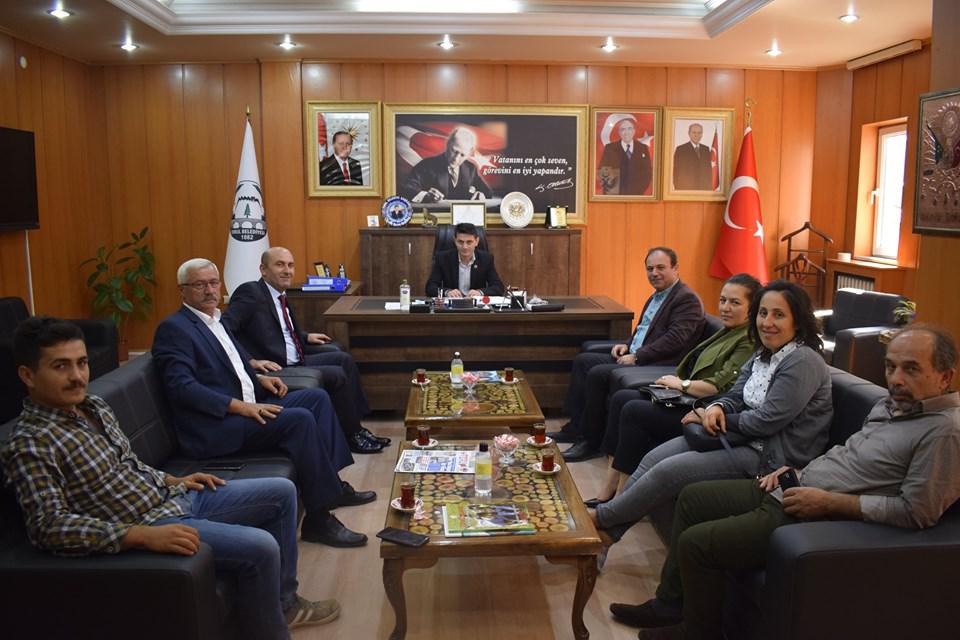 İLLER BANKASI BÖLGE MÜDÜRÜNDEN ZİYARET