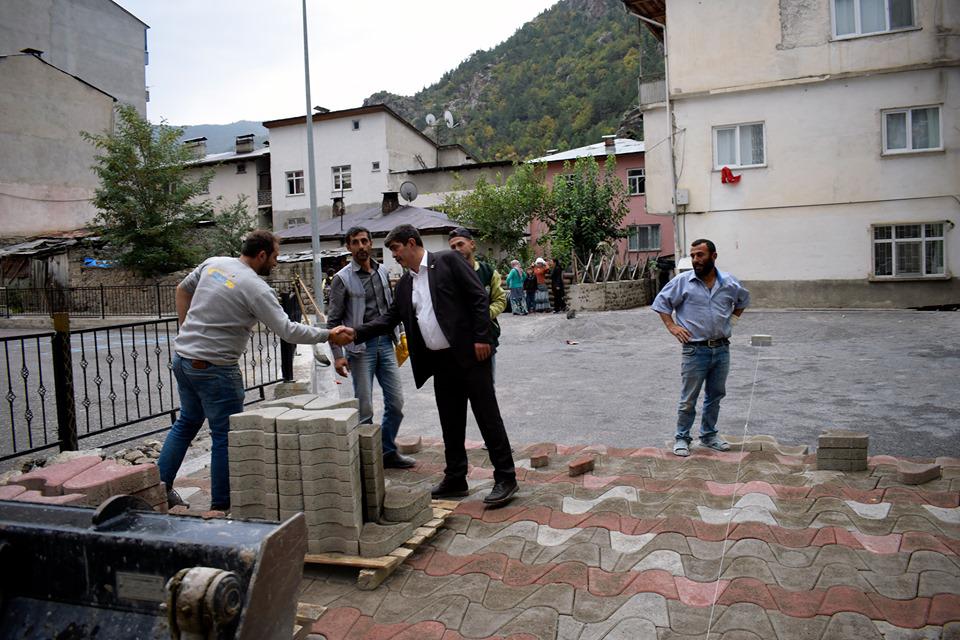 BAŞKANIMIZ ÇALIŞMALARI YERİNDE İNCELEDİ