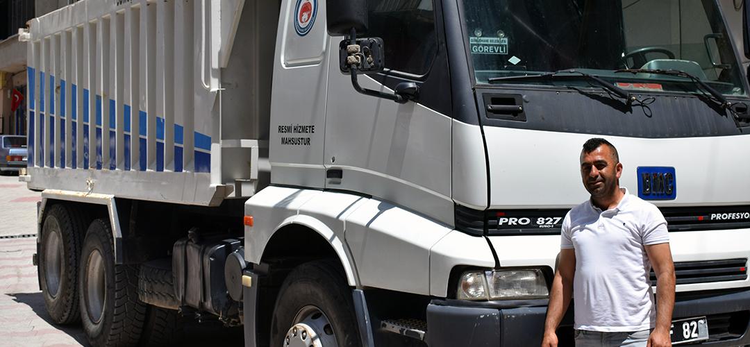 BELEDİYEMİZE YENİ KAMYON