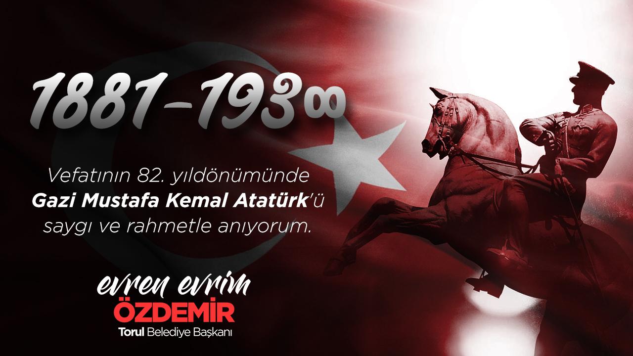 BAŞKANIMIZIN 10 KASIM MESAJI