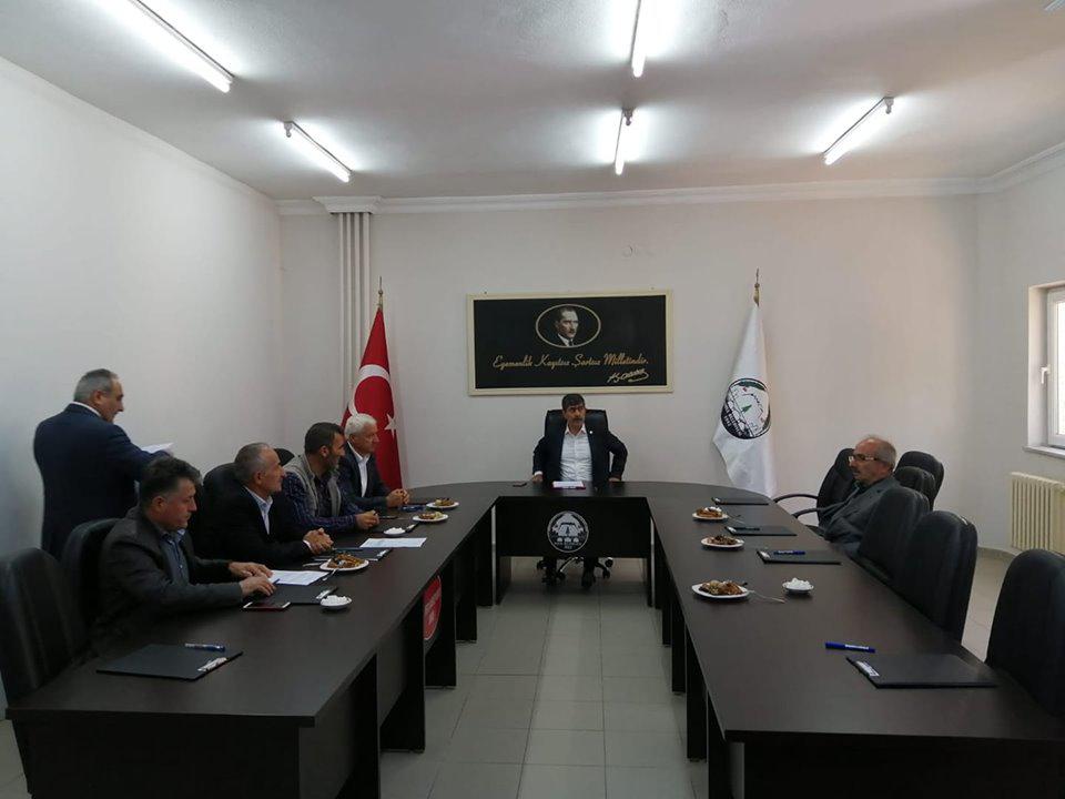 BELEDİYE MECLİSİ EKİM AYI TOPLANTILARI YAPILDI