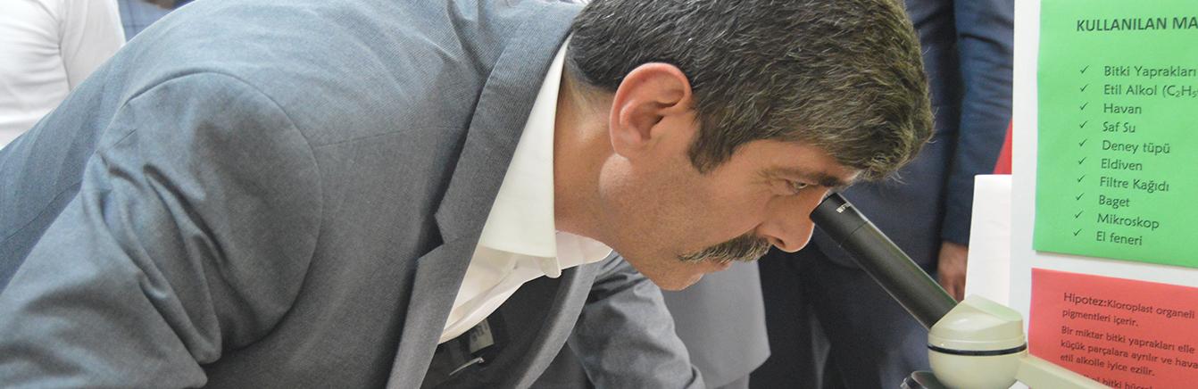 BELEDİYE BAŞKANIMIZ TÜBİTAK BİLİM FUARI'NA KATILDI