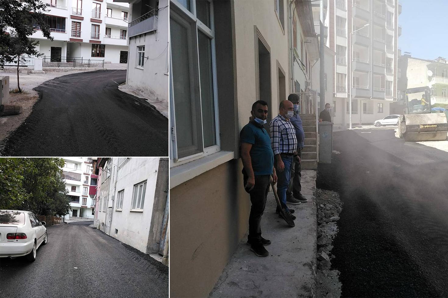 KALEDİBİ MAHALLESİ'NDE ASFALT ÇALIŞMALARIMIZI TAMAMLADIK